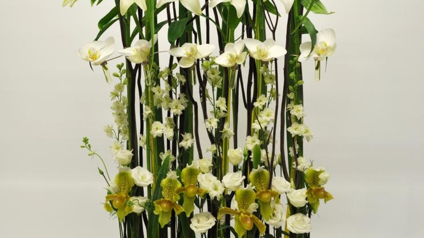 Bateau de fleurs